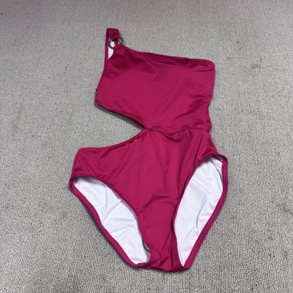 Banana Republic Swimsuit Pink One Piece Women’s Size Medium NWT - Picture 1 of 11